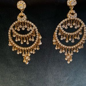 Jose and Maria Barrera Chandelier Clip Earrings